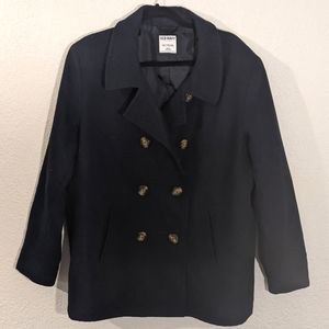 Navy wool winter peacoat Old Navy XXL